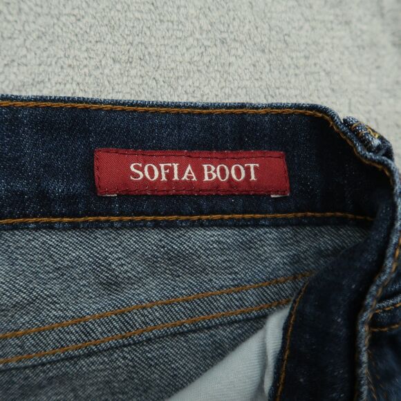 Lucky Brand Women's Boot Cut Jeans - Dark Blue - Picture 11 of 16